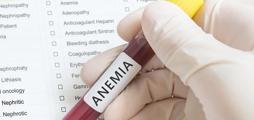 Analítica de sangre y anemia